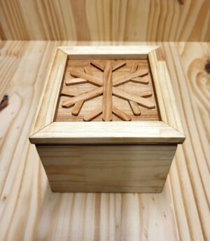 boîte flocon à 6 branches