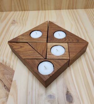 bougeoir tangram